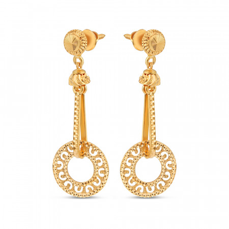 22 Karat Gold Tropfenohrringe UK