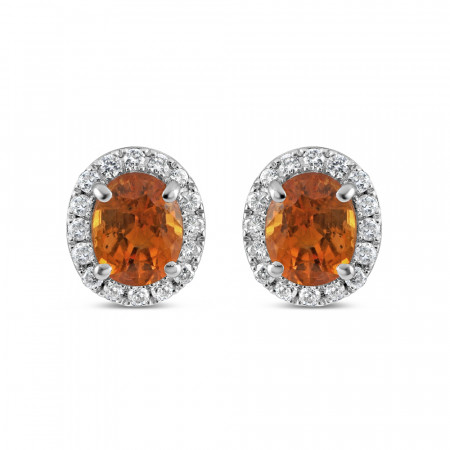 18ct Yellow Gold Diamond Stud Earring