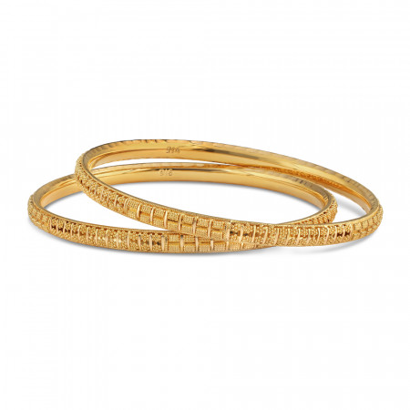Gold Bangle in 22ct | Jali Collection | Size 2.5 Gold Bangle in 22ct | Jali Collection | Size 2.5