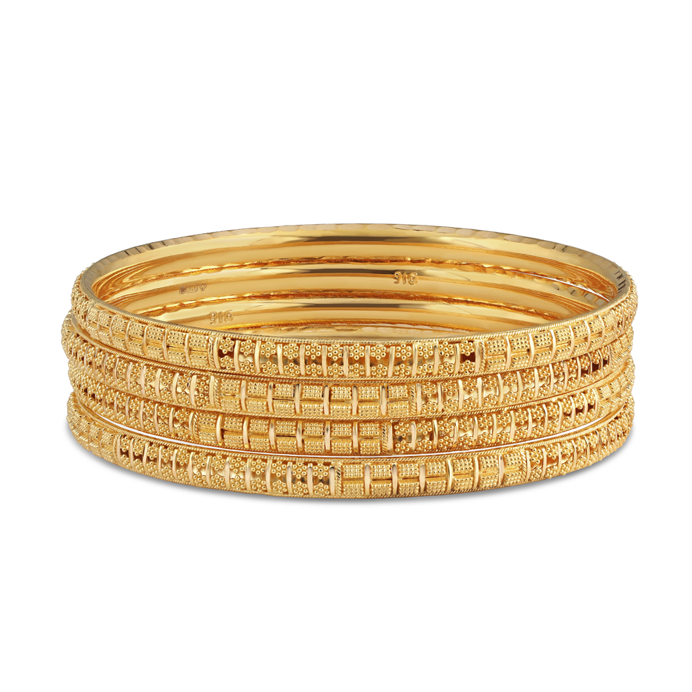 سوار من الذهب عيار 22 قيراط | مجموعة جالي | مقاس 2.5 سوار من الذهب عيار 22 قيراط | مجموعة جالي | مقاس 2.5