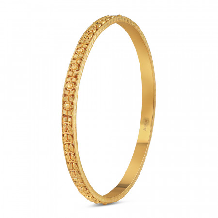 22ct Gold Bangles Set of Four | Jali Collection | 2.6 | Lightweight
