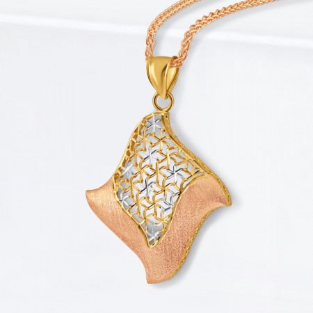 Rose Gold Pendant in 22ct Rose Gold Pendant in 22ct