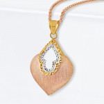 22ct Rose Gold Finish Pendant For Women 22ct Rose Gold Finish Pendant For Women