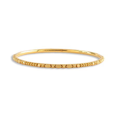 22 Carat Indian Gold Bangle | Daily Wear | Size 2.6 22 Carat Indian Gold Bangle | Daily Wear | Size 2.6