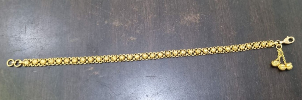 22ct Gold Rosette Link Bracelet 22ct Gold Rosette Link Bracelet