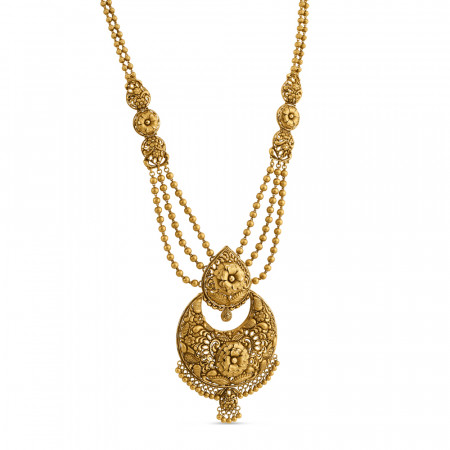 قلادة راني هار الذهبية قلادة راني هار الذهبية