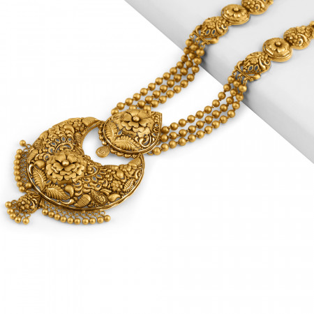 قلادة راني هار الذهبية قلادة راني هار الذهبية