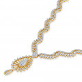 22ct Indian Gold Choker Necklace