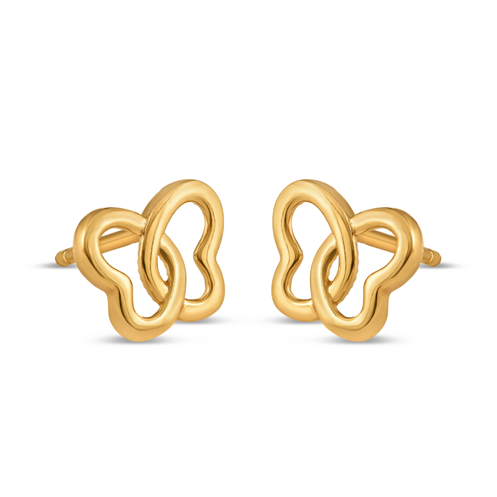 22ct Gold Schmetterling Ohrring 22ct Gold Schmetterling Ohrring