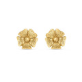 Rosette Gold Studs in 22ct | 8mm