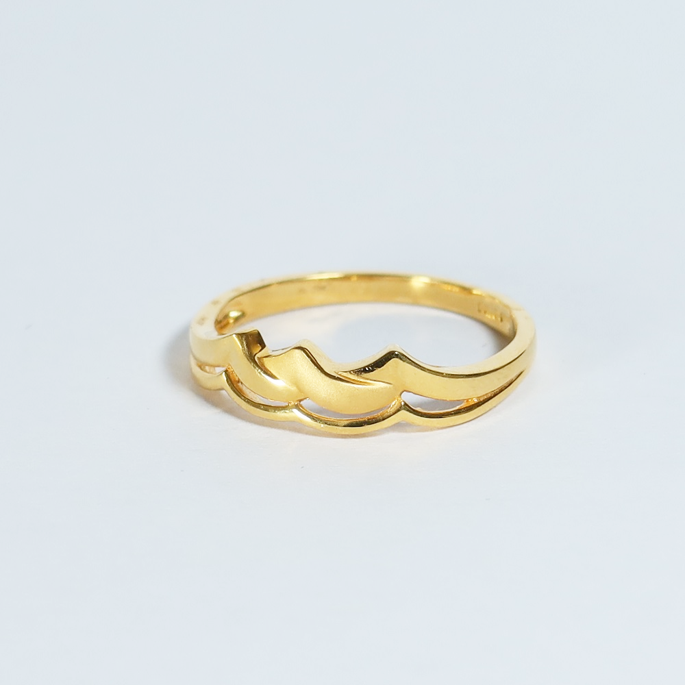 22 Ayar Sarı Altın Yüzük | P Beden 22 Ayar Sarı Altın Yüzük | P Beden