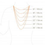 22ct Gold | Box Chain | 22 Inches | 1.7mm Thick