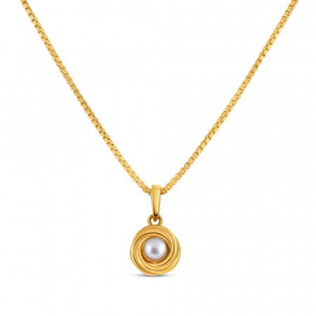 22carat Gold Pearl Pendant