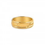 22ct Gold Frauen Ehering UK | Größe M