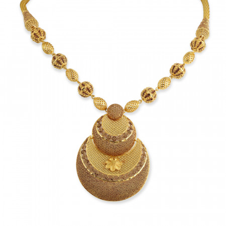 22ct Rose Gold | Bridal Long Necklace 22ct Rose Gold | Bridal Long Necklace