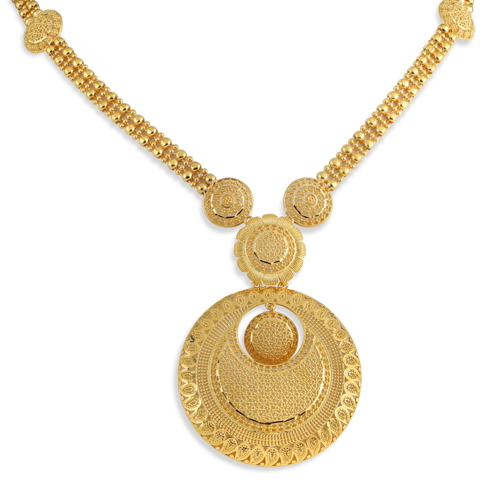 22ct Gold Braut Jali Halskette 22ct Gold Braut Jali Halskette