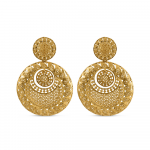 أقراط جالي من الذهب عيار 22 قيراطاً من الذهب للحفلات أقراط جالي من الذهب عيار 22 قيراطاً من الذهب للحفلات