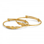 22ct Gold Baby Bangle For Adjustable 22ct Gold Baby Bangle For Adjustable