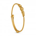 22ct Gold Baby Bangle For Adjustable 22ct Gold Baby Bangle For Adjustable