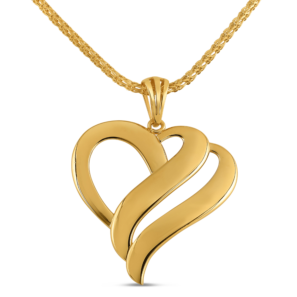 22ct Gold Fancy Herz-Anhänger für Frauen