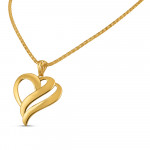 22ct Gold Fancy Herz-Anhänger für Frauen