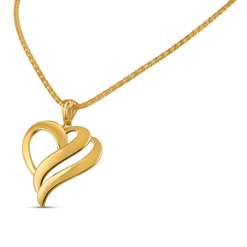 22ct Gold Fancy Herz-Anhänger für Frauen