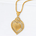 Real Gold Heart Pendant Real Gold Heart Pendant