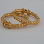 كادا مزخرف من الذهب الحقيقي عيار 22 قيراط | مجموعة جالي | 2.4 كادا مزخرف من الذهب الحقيقي عيار 22 قيراط | مجموعة جالي | 2.4