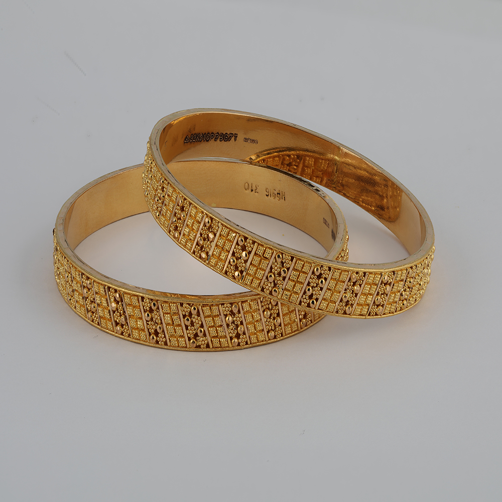 Goldarmreif aus 22 Karat | Jali Kollektion | 2,5 | Schwergewicht