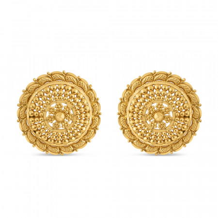 22ct Gold Studs Daily Wear Earring Filligree 22ct Gold Studs Daily Wear Earring Filligree