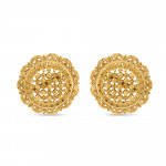 22 Ayar Altın Filligree Çıtçıt Günlük Giyim Küpe 22 Ayar Altın Filligree Çıtçıt Günlük Giyim Küpe