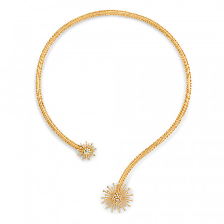 22ct Party Wear RoseGold Necklace For Ladies | Anusha Collection 22ct Party Wear RoseGold Necklace For Ladies | Anusha Collection