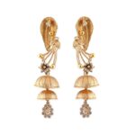 22 Ayar Pembe Altın Antik Küpe | Anusha Koleksiyonu 22 Ayar Pembe Altın Antik Küpe | Anusha Koleksiyonu