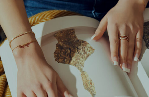 Personalisierter Goldschmuck