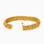 22ct Gold Party Wear Bangle | Rosette Collection | Size 2.4