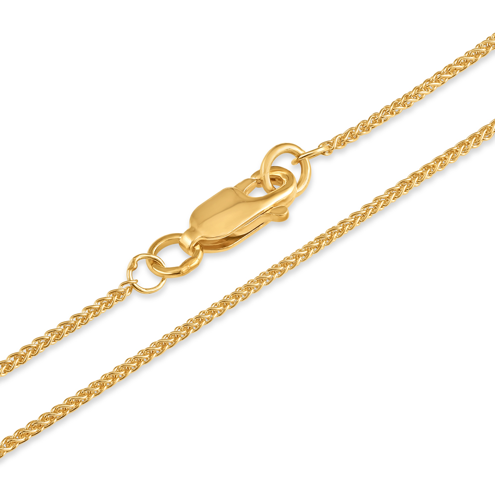 18 Ayar Altın | Spiga Zincir | 17 İnç | 0,8 mm Kalınlık 18 Ayar Altın | Spiga Zincir | 17 İnç | 0,8 mm Kalınlık