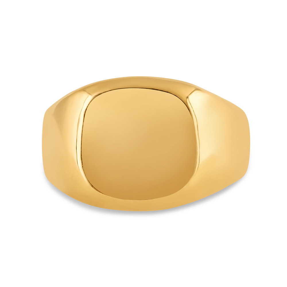 خاتم من الذهب عيار 22 قيراط للرجال | مقاس R خاتم من الذهب عيار 22 قيراط للرجال | مقاس R