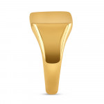 خاتم ذهب عيار 22 قيراط للرجال | مقاس S