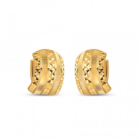 22ct Gold Round Hoop Earring For Ladies 22ct Gold Round Hoop Earring For Ladies