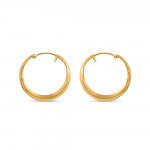 22 Ayar Altın Günlük Giyim Bayan Halka Küpe 22 Ayar Altın Günlük Giyim Bayan Halka Küpe