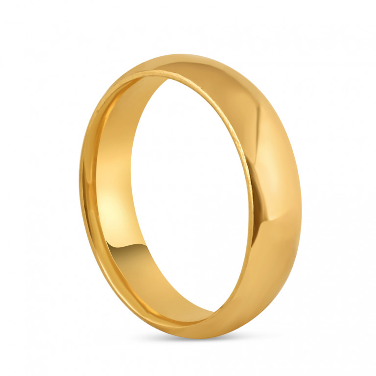 Classic 22Carat Band Ring in size P by PureJewels UK