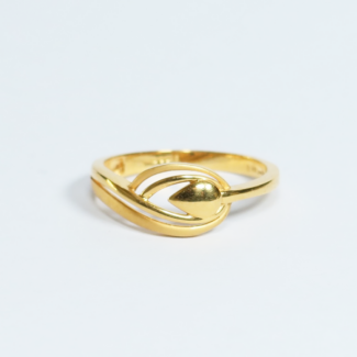22ct Gold Pretty Ladies Ring | Size N 22ct Gold Pretty Ladies Ring | Size N