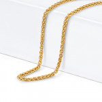 ذهب عيار 22 قيراط | سلسلة كبح | 16 بوصة | سمك 0.8 مم ذهب عيار 22 قيراط | سلسلة كبح | 16 بوصة | سمك 0.8 مم