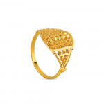 22ct Gold Ring für Damen | Größe P | Jali Filigree Kollektion