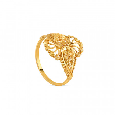 22ct Gold Ring for Ladies | Size P | Jali Filigree Collection 22ct Gold Ring for Ladies | Size P | Jali Filigree Collection