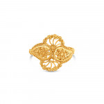 22ct Gold Ring für Damen | Größe P | Jali Filigree Kollektion