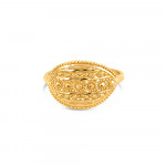 22ct Gold Ring für Frauen | Größe P | Jali Filigree Kollektion 22ct Gold Ring für Frauen | Größe P | Jali Filigree Kollektion