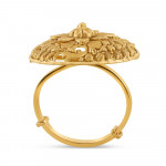 22 Carat Gold Adjustable Ring For Ladies | Rosettes Collection 22 Carat Gold Adjustable Ring For Ladies | Rosettes Collection
