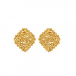 22ct Gold Earring Studs For Ladies | Filigree Collections 22ct Gold Earring Studs For Ladies | Filigree Collections