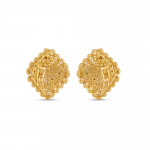 22ct Gold Earring Studs For Ladies | Filigree Collections 22ct Gold Earring Studs For Ladies | Filigree Collections